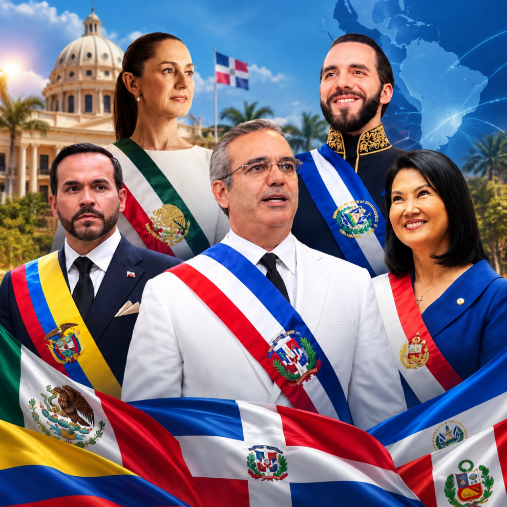 Luis Abinader se consolida en quinto lugar entre dieciocho presidentes mejor valorados de Latinoamérica