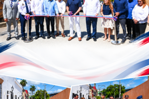 David Collado concluye entregas de calles intervenidas en Ciudad Colonial por 221 millones pesos.